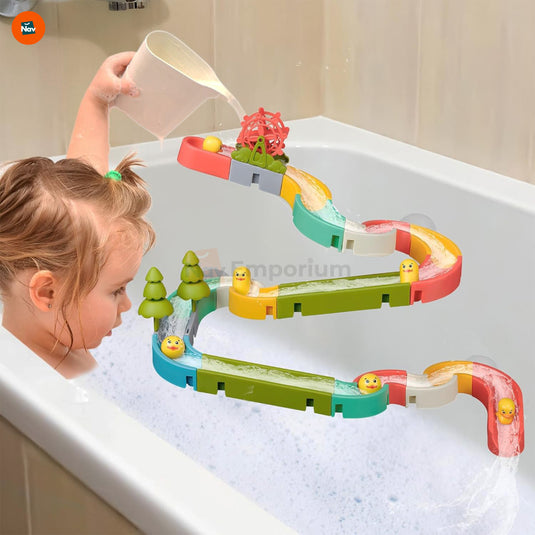 DIY water slide for kids