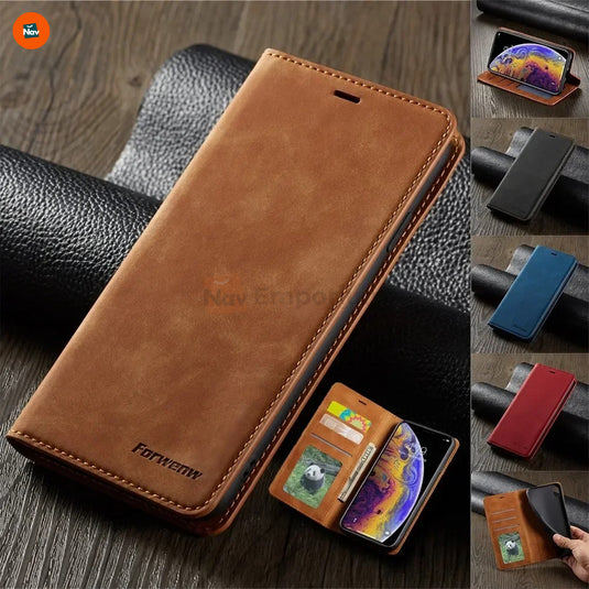 Premium PU Leather iPhone 11 Case