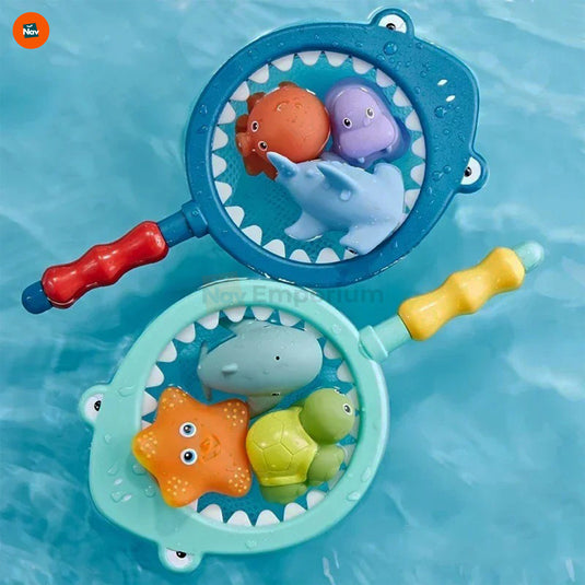 Colorful Bath Toy Set for Kids