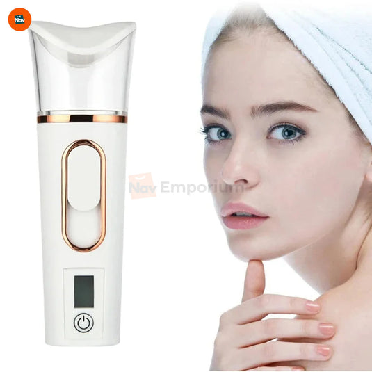 Portable face mister in daily skincare routine