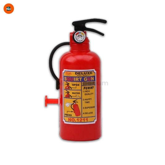 Firefighter water gun front view