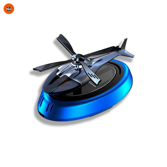 Solar-powered car air freshener