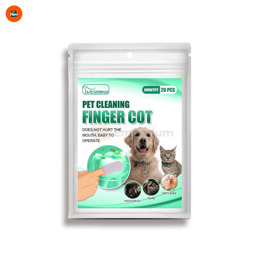 Pet dental wipes