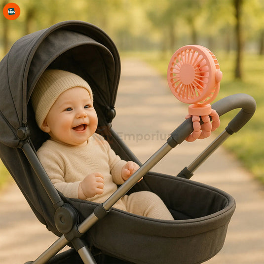 USB rechargeable mini desk fan