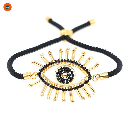 Miyuki charm bracelet display