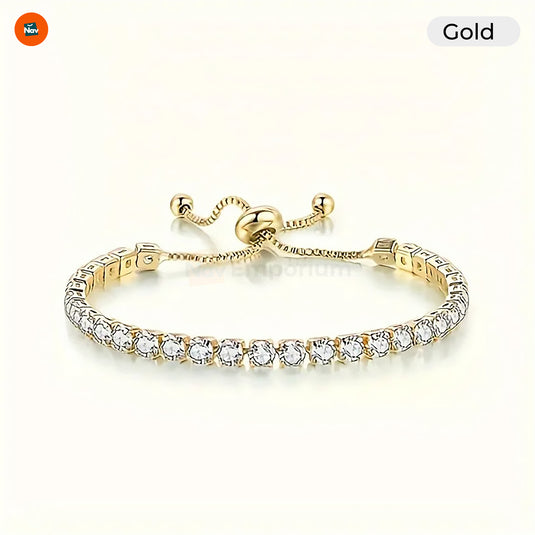 Luxury gold ankle bracelet