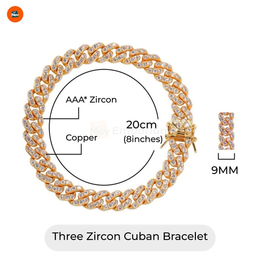 Cuban Bracelet Sparkle Animation