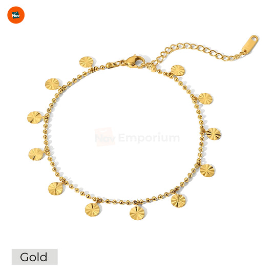 Boho chic ankle bracelet