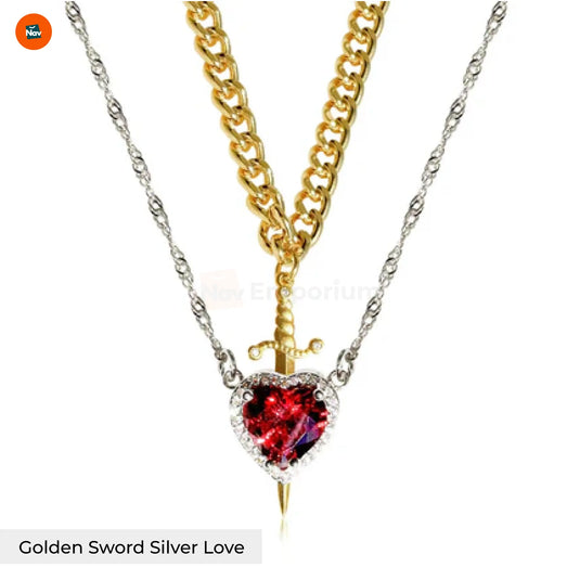 Durable Punk Sword Necklace