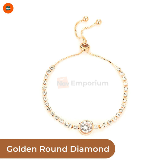 Moissanite bracelet gift idea