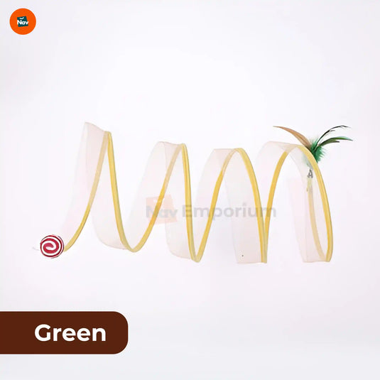 Self-play cat tunnel toy