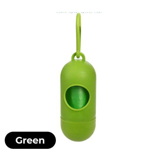 Lightweight dog waste bag carrier