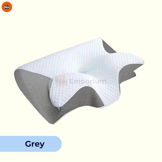 Ergonomic cervical neck pillow