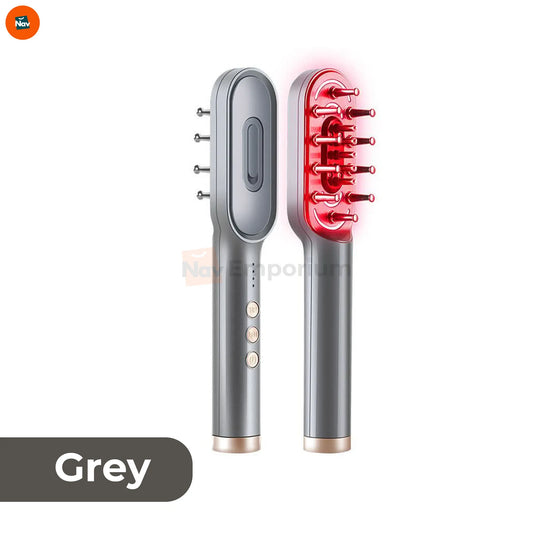 Variant image of scalp massage laser comb color gray