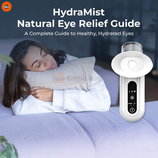HydraMist featured shot showing dry eye relief