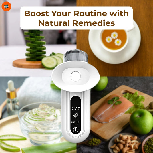 HydraMist feature image with step-by-step hydration routine