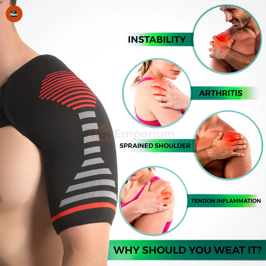 Lifestyle use of rotator cuff support during activity