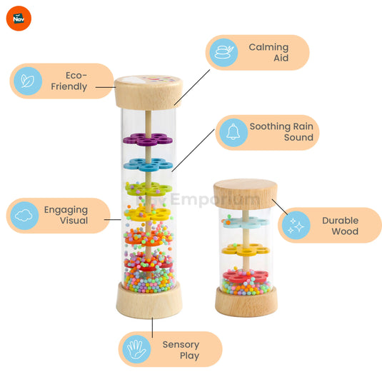 Wooden musical sensory instrument