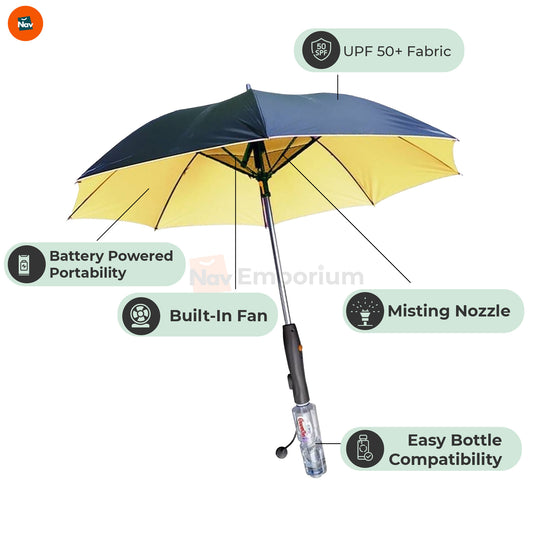 CoolMist Fan Umbrella