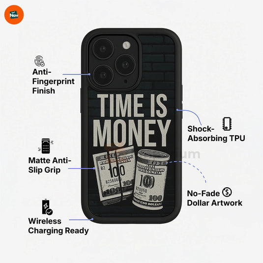 durable anti-fingerprint phone cover