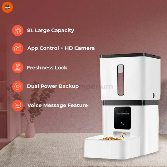 Freshness sealing pet feeder
