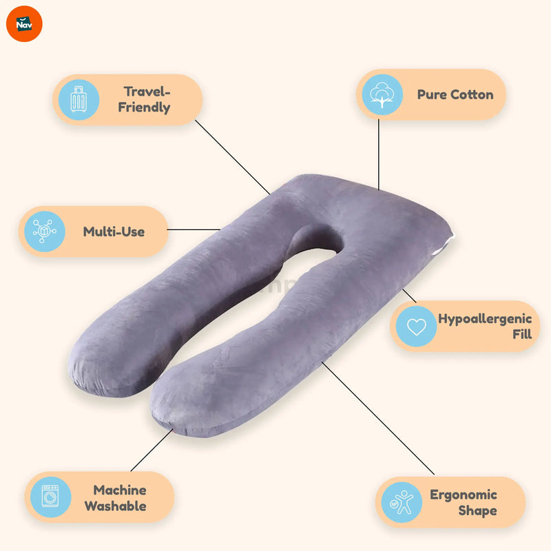 Machine-washable cotton pillow cover