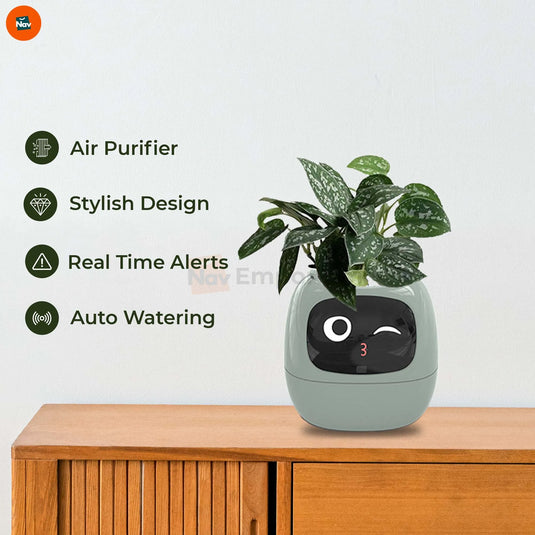 Compact smart planter for home