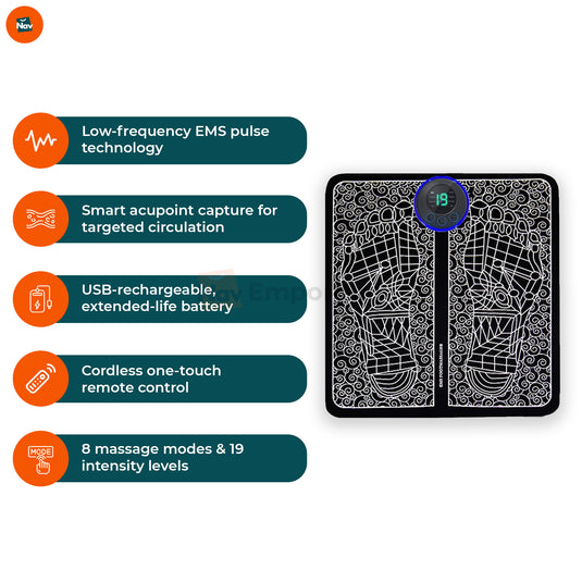 PulseEase EMS Foot Massager