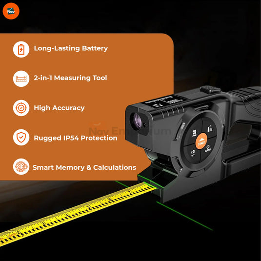 Laser range finder up to 120m