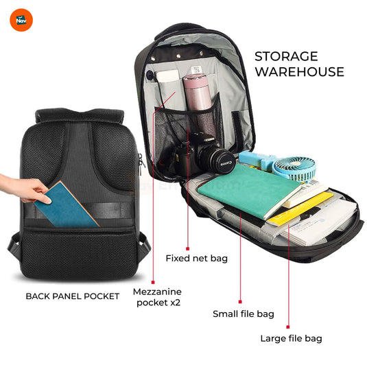Backpack with laptop compartment