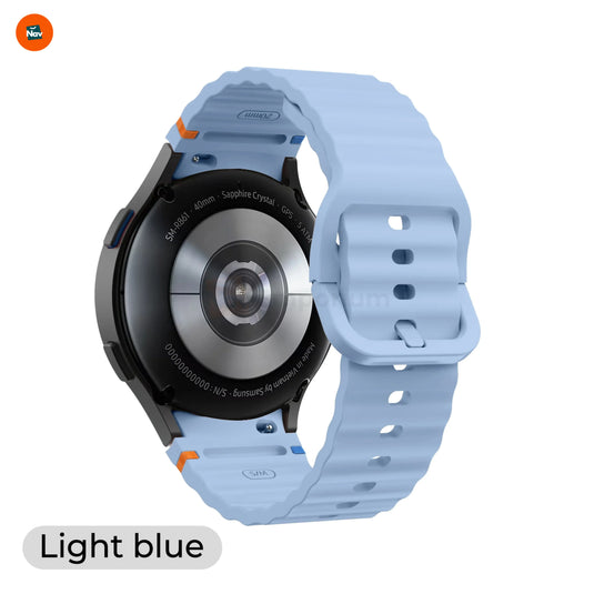 Soft silicone watch strap -3