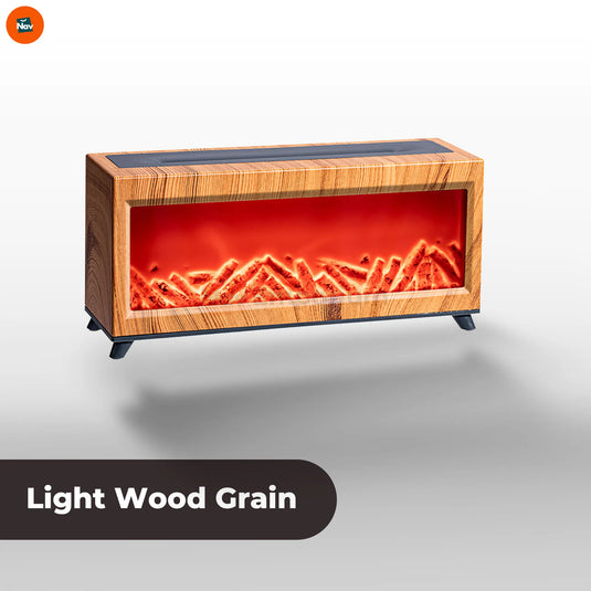 Flame diffuser in action transforming living space