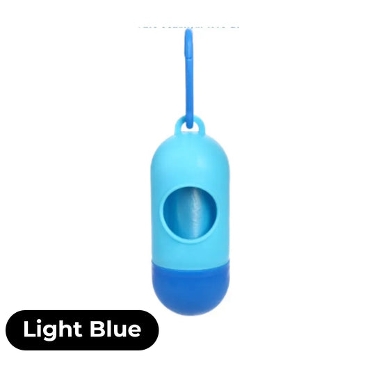 Pet waste bag holder with clip