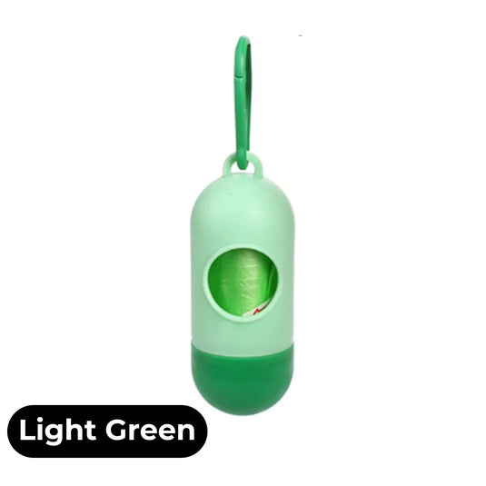 Convenient dog poop bag dispenser