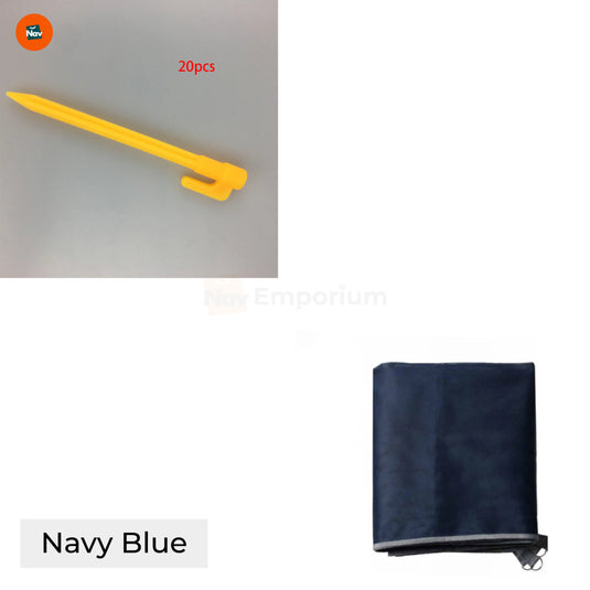 Durable waterproof picnic blanket unfolded
