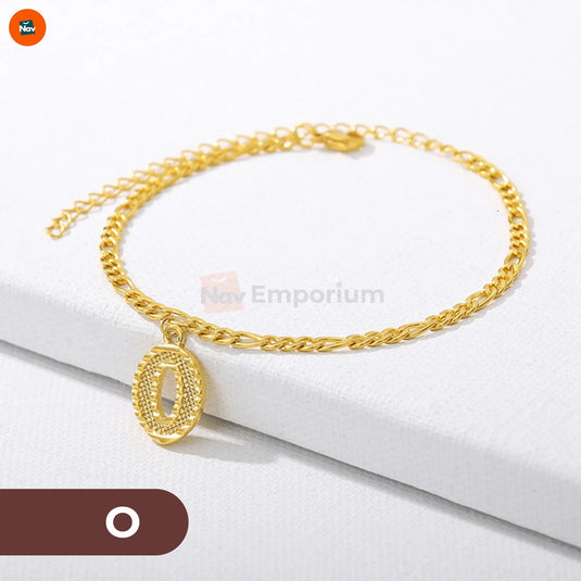Waterproof gold anklet for women 11