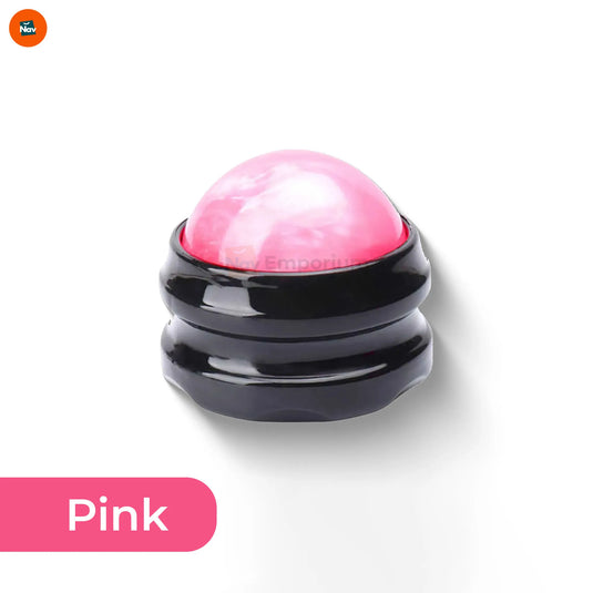 Massage ball pink color options for muscle relief