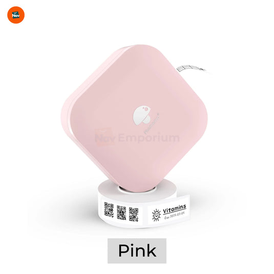 Inkless label printer with thermal paper