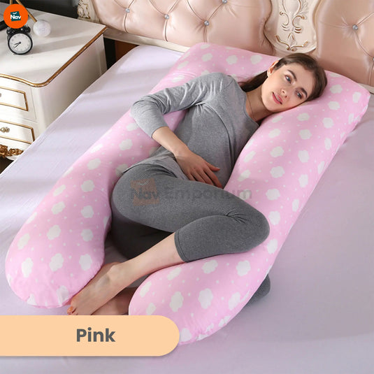 Breathable cotton pregnancy pillow -2