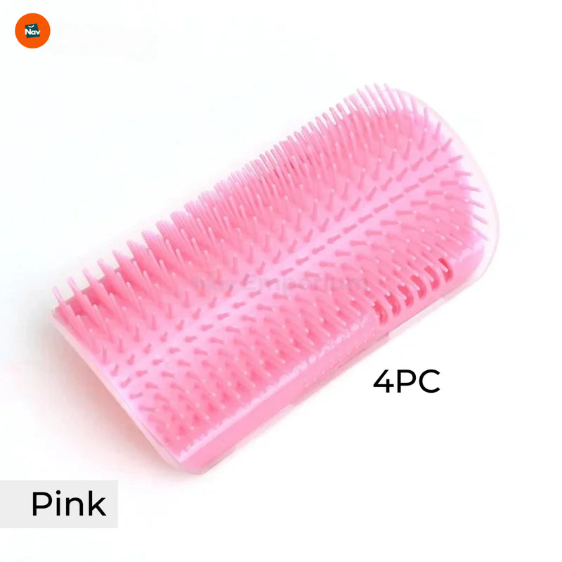 Cat brush with catnip compartment -3