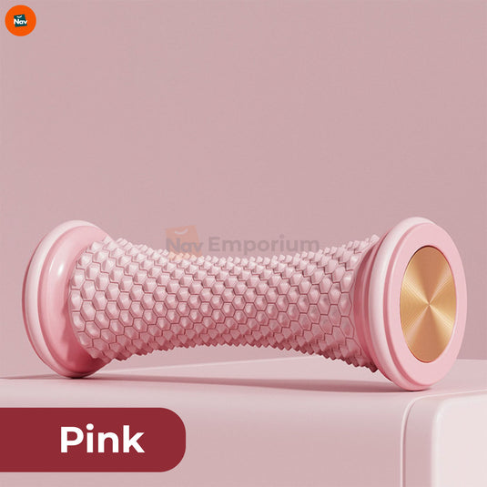 Variant image displaying Pink color option for foot roller massager