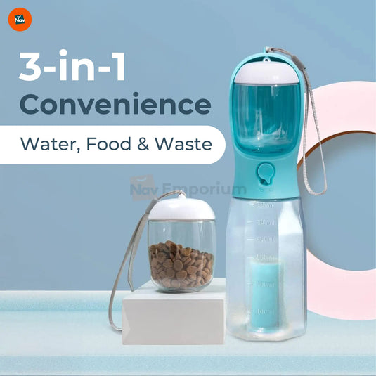 Dog water bottle wrist strap