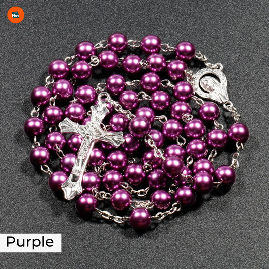 Rosary bracelet and necklace