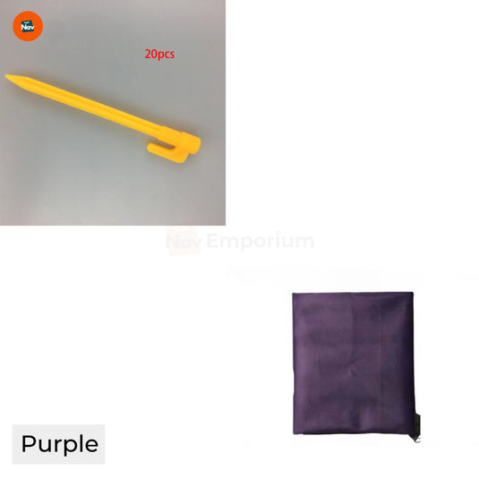 Waterproof picnic mat folded compactly