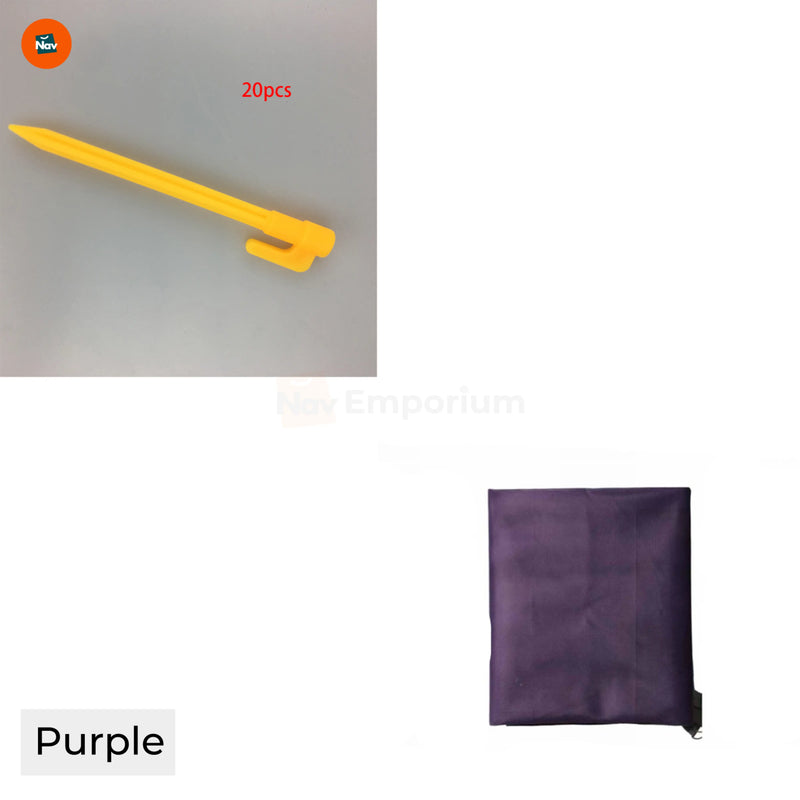 Waterproof picnic mat folded compactly