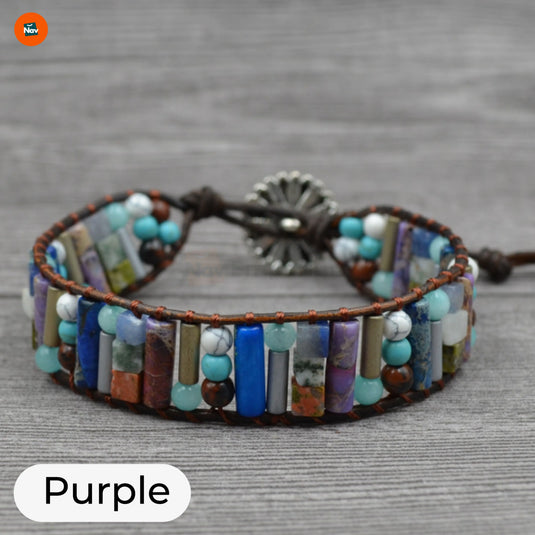 Wearing Chakra Bracelet