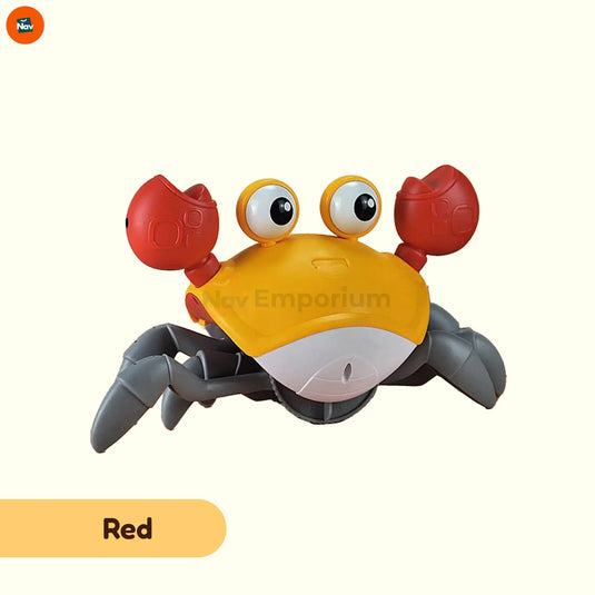 Smooth edge baby toy crab