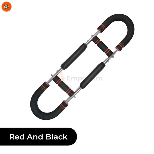 blue-and-black power twister bar