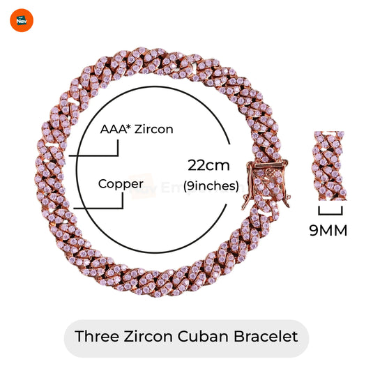 Iced Out Cuban Bracelet -1