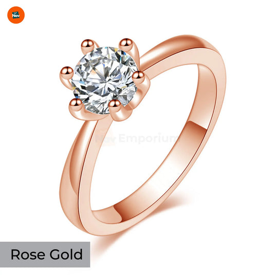 timeless zirconia gift ring